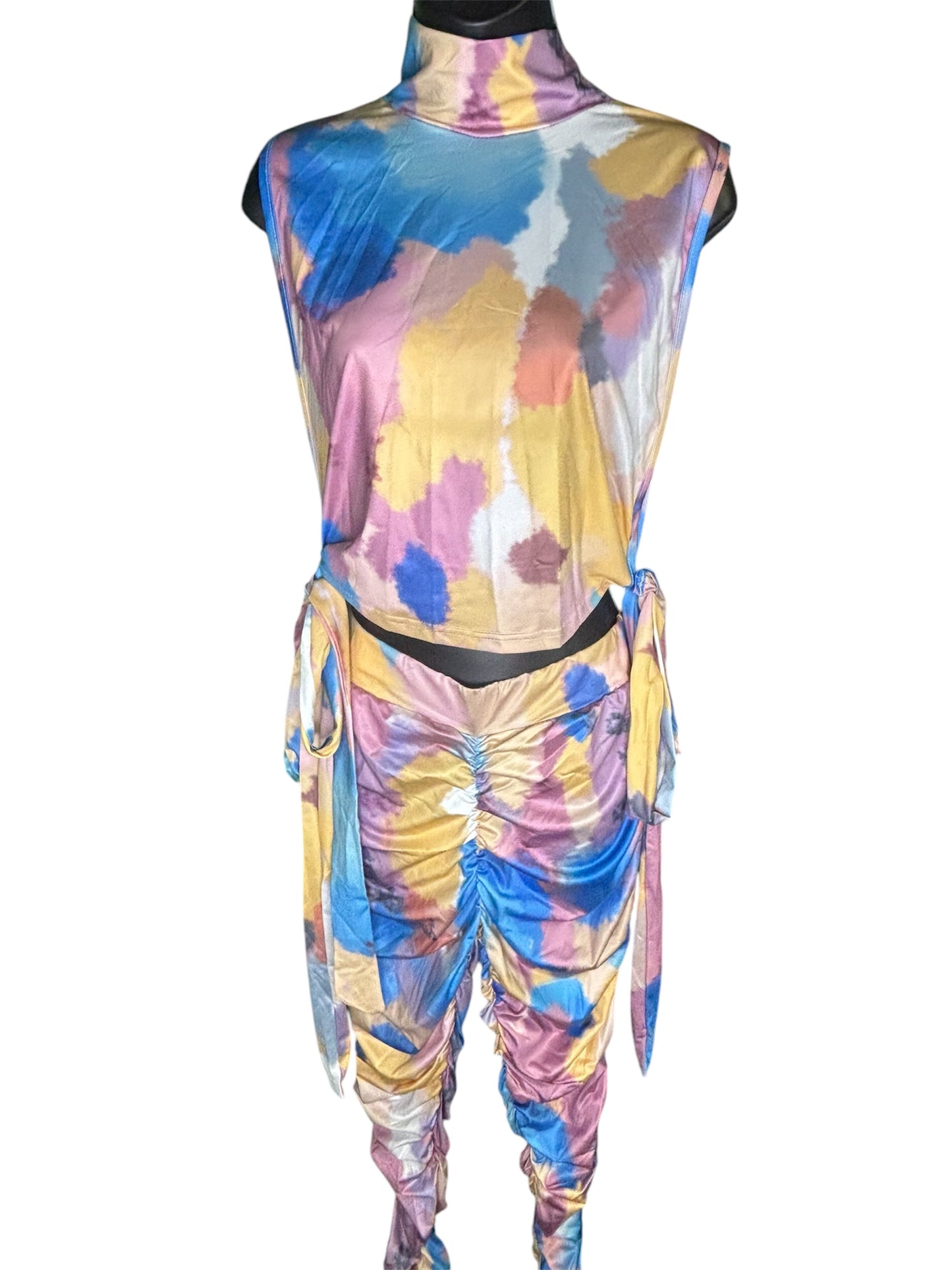 Pastel Tie-Dye Ensemble
