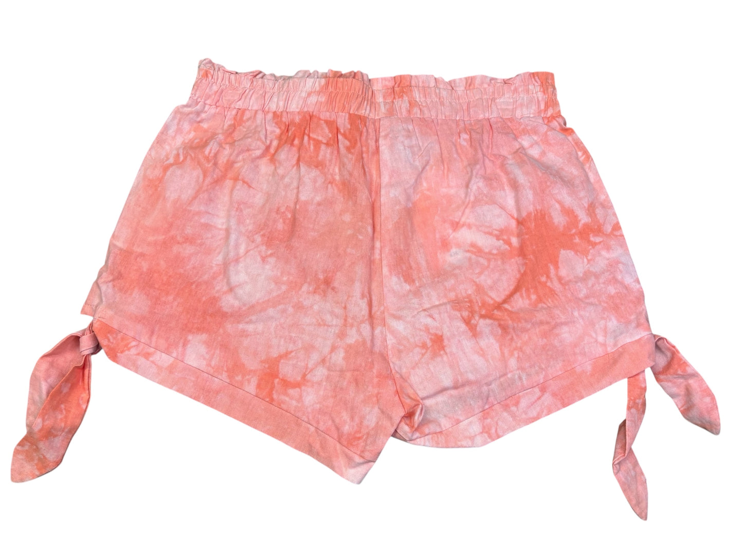 Elastic Waist Tie-Dye Shorts