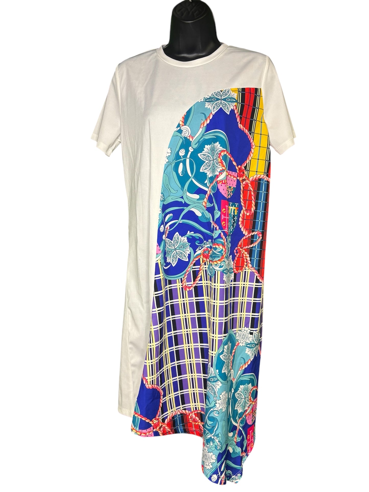 Short Sleeve Floral Dress