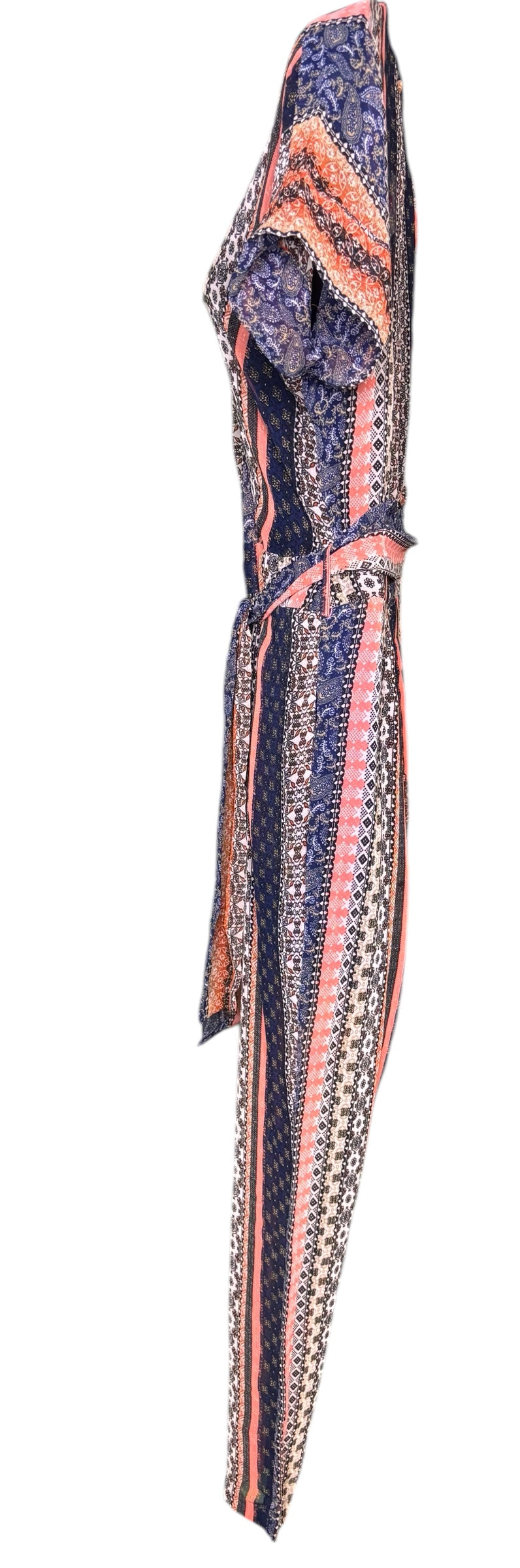 Jumpsuit with Vertical Strips