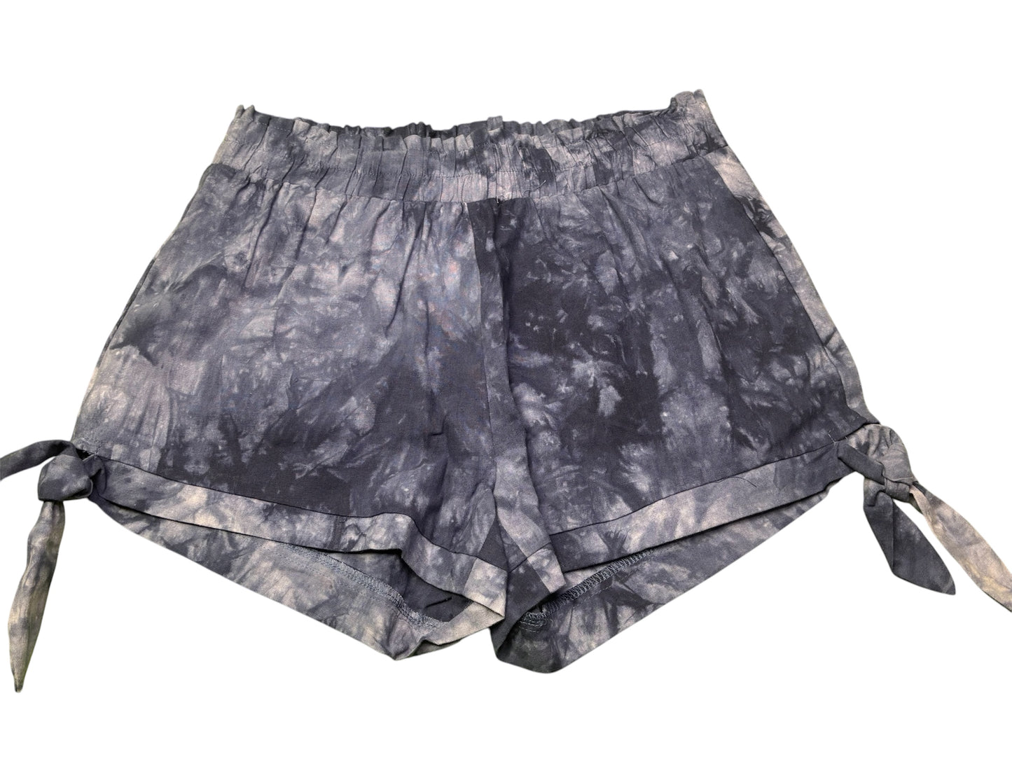 Elastic Waist Tie-Dye Shorts