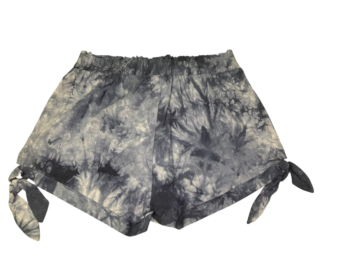 Elastic Waist Tie-Dye Shorts