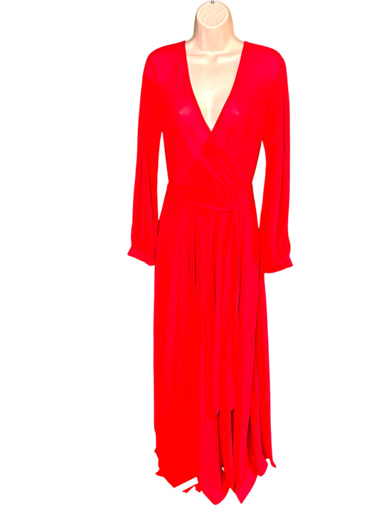 Long Lightweight Red Dress
