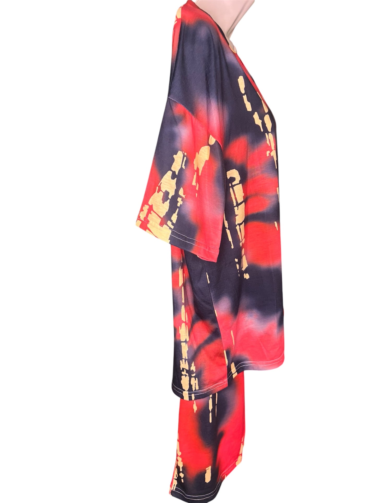 Colorful Tie-Dye Two-Piece