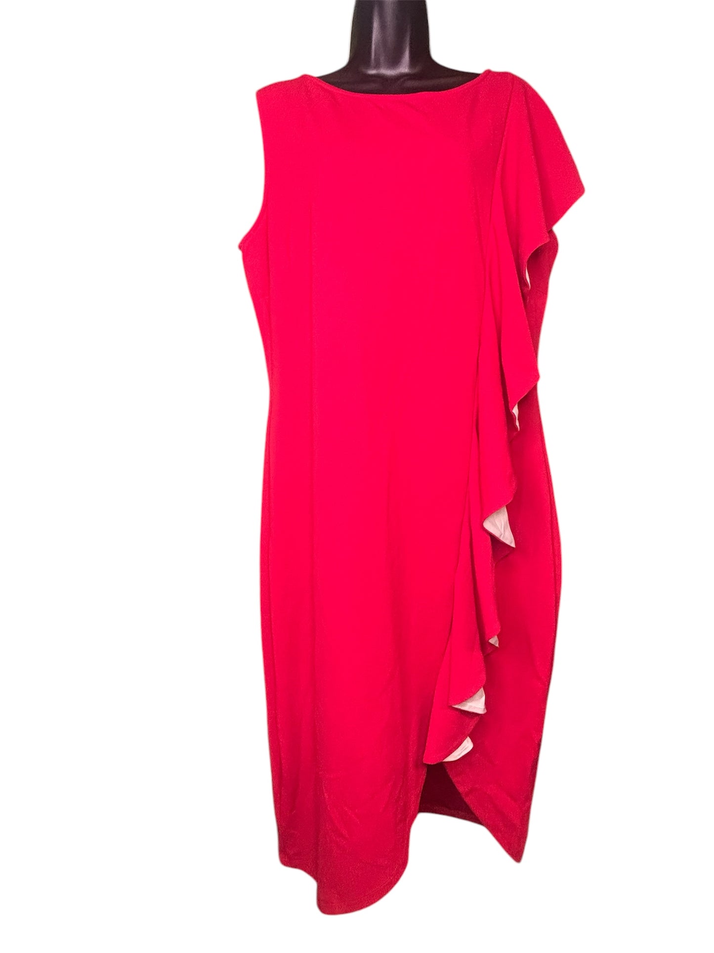 Sleeveless Red Dress