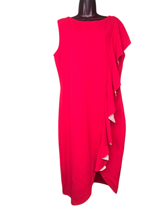 Sleeveless Red Dress